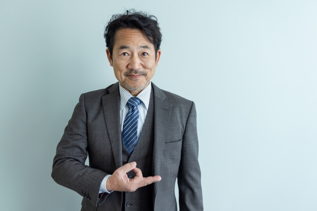 写真素材：ミドルビジネスマン
