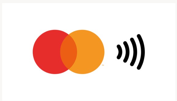 マスターカードとタッチ決済のロゴマーク